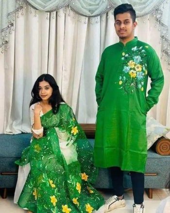 হ্যান্ড প্রিন্ট কাপল সেট HP-36 (Copy)