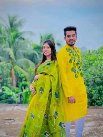 হ্যান্ড প্রিন্ট কাপল সেট HP-35